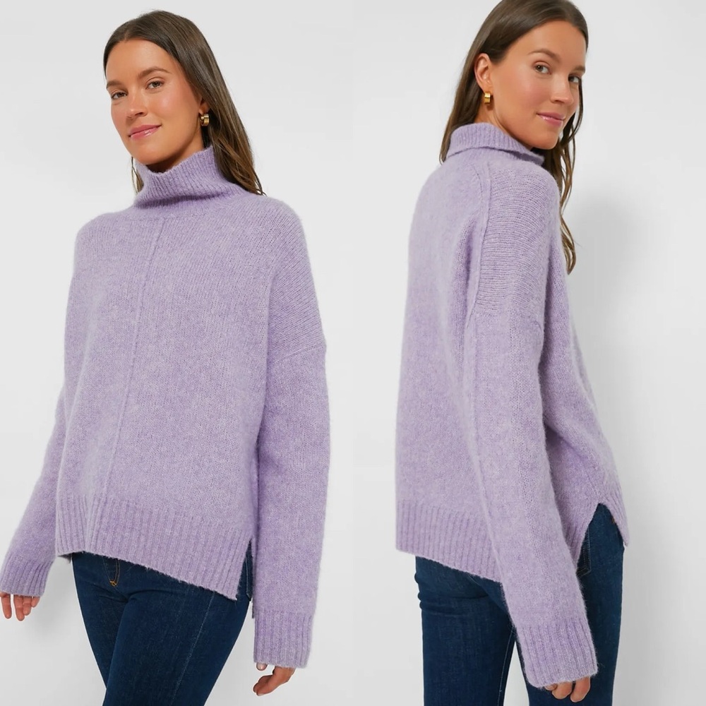 NWT Tuckernuck Vanessa Bruno Balade Turtleneck Sweater Alpaca Wool Yak